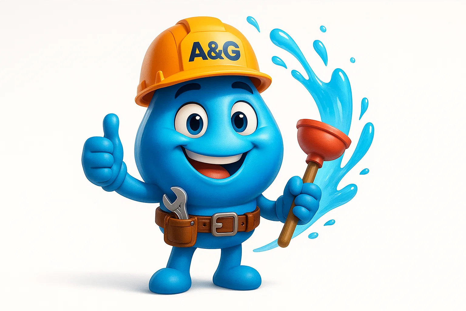 A&G Plumbing and Drain Mascot