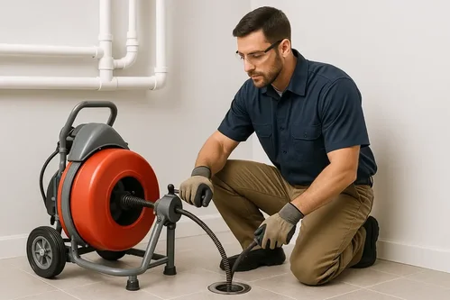 Professional drain cleaning services